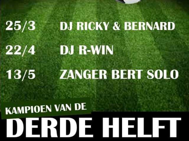 Derde helft weer van start!